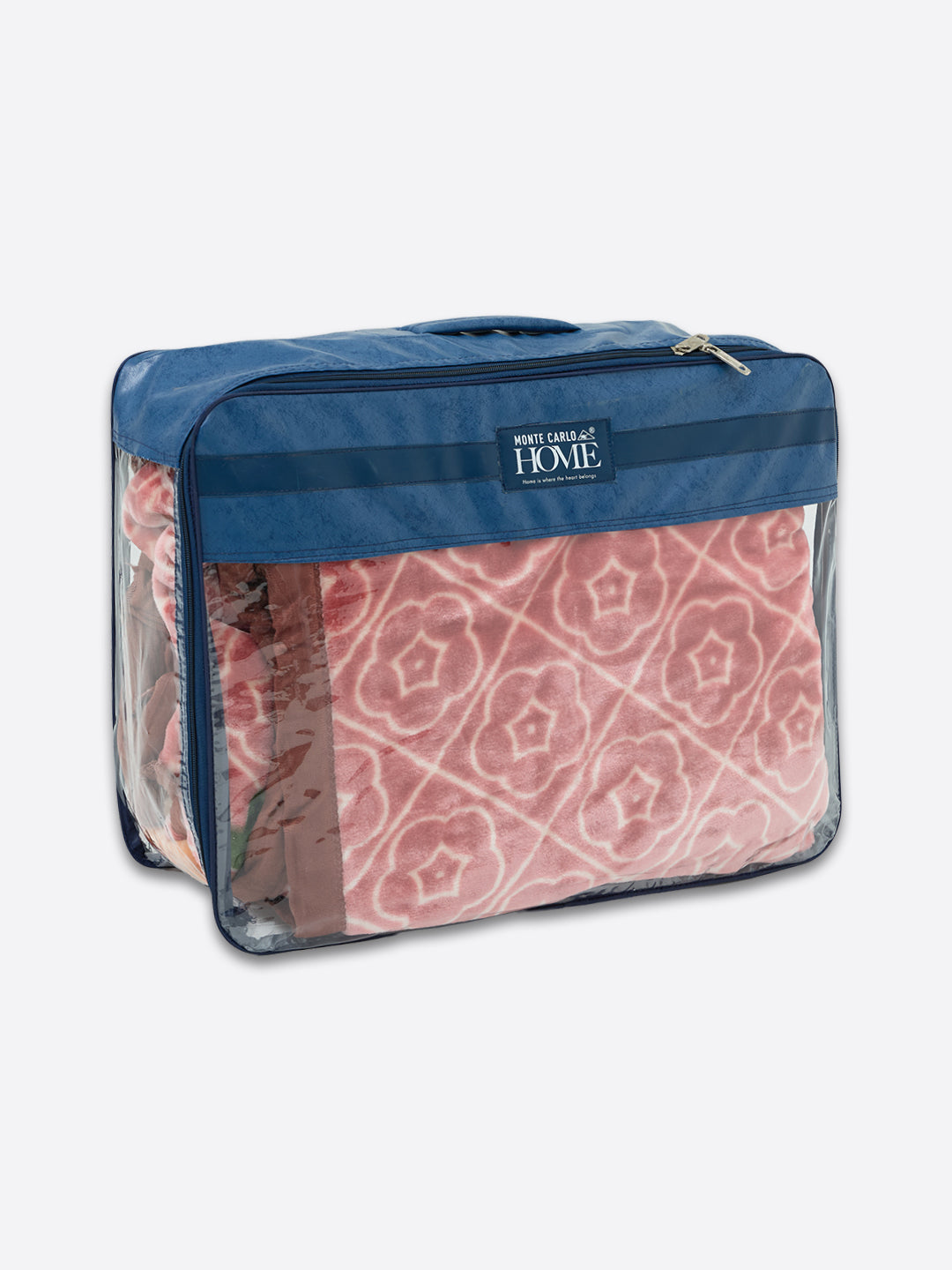 Printed Double Bed 1 Ply 550 GSM Blanket for Winter (Roman), Weight 2.9 kg