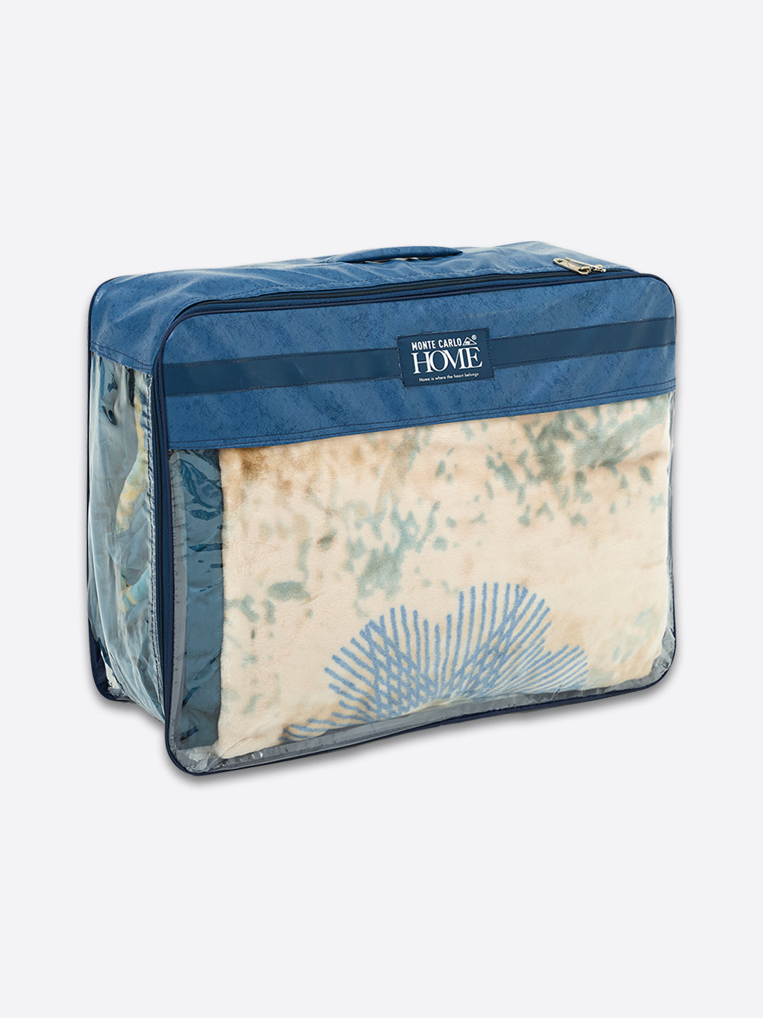 Printed Double Bed 1 Ply 550 GSM Blanket for Winter (Roman), Weight 2.9 kg
