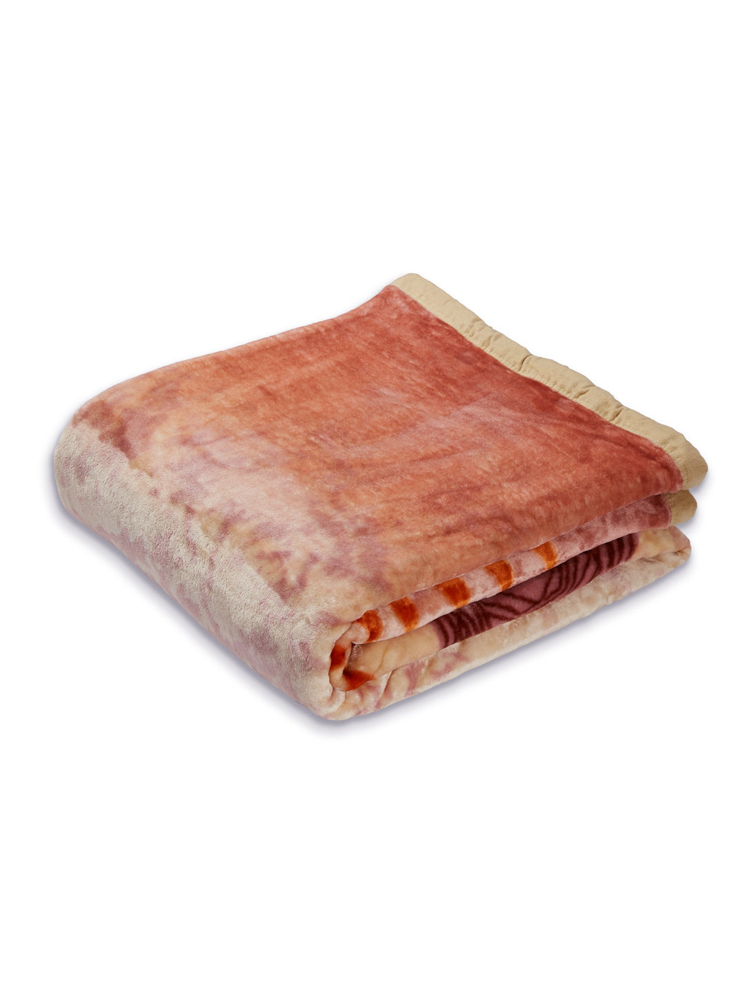 Printed Double Bed 1 Ply 550 GSM Blanket for Winter (Roman), Weight 2.9 kg