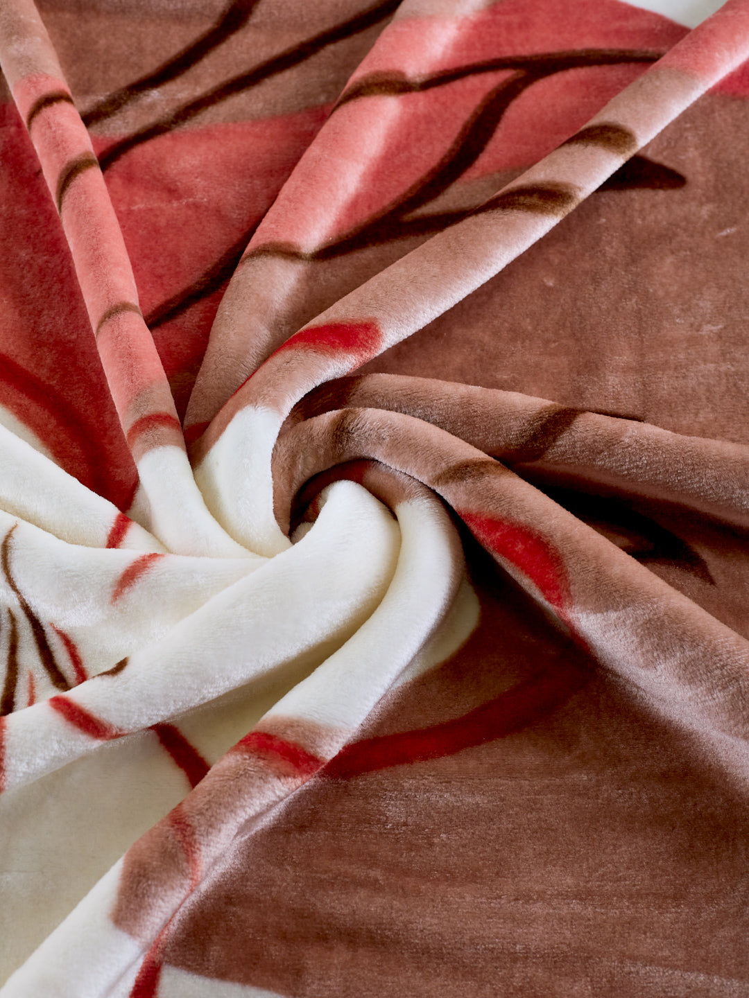 Printed Double Bed 1 Ply 550 GSM Blanket for Winter (Roman), Weight 2.9 kg