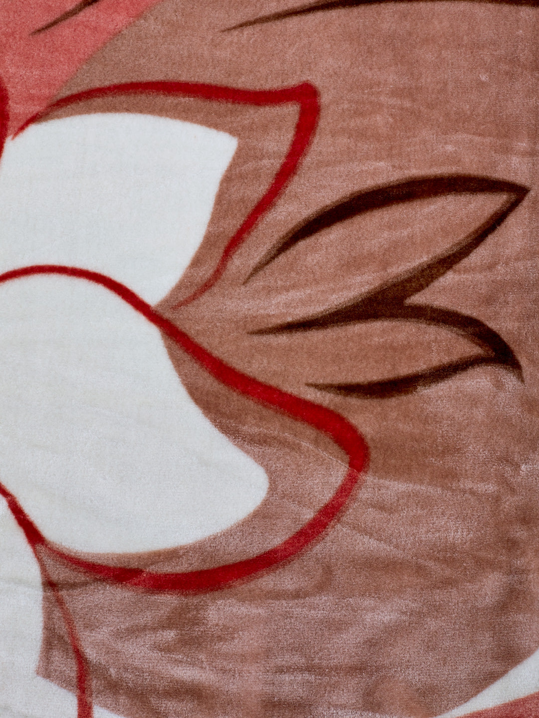 Printed Double Bed 1 Ply 550 GSM Blanket for Winter (Roman), Weight 2.9 kg