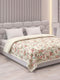 Floral Print Double Bed 3 Ply 470 GSM Blanket for Winter (Rosette), Weight 2.5 kg