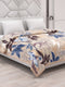 Printed Double Bed 2 Ply 550 GSM Blanket for Winter (Royal Gold Plus), Weight 3 kg