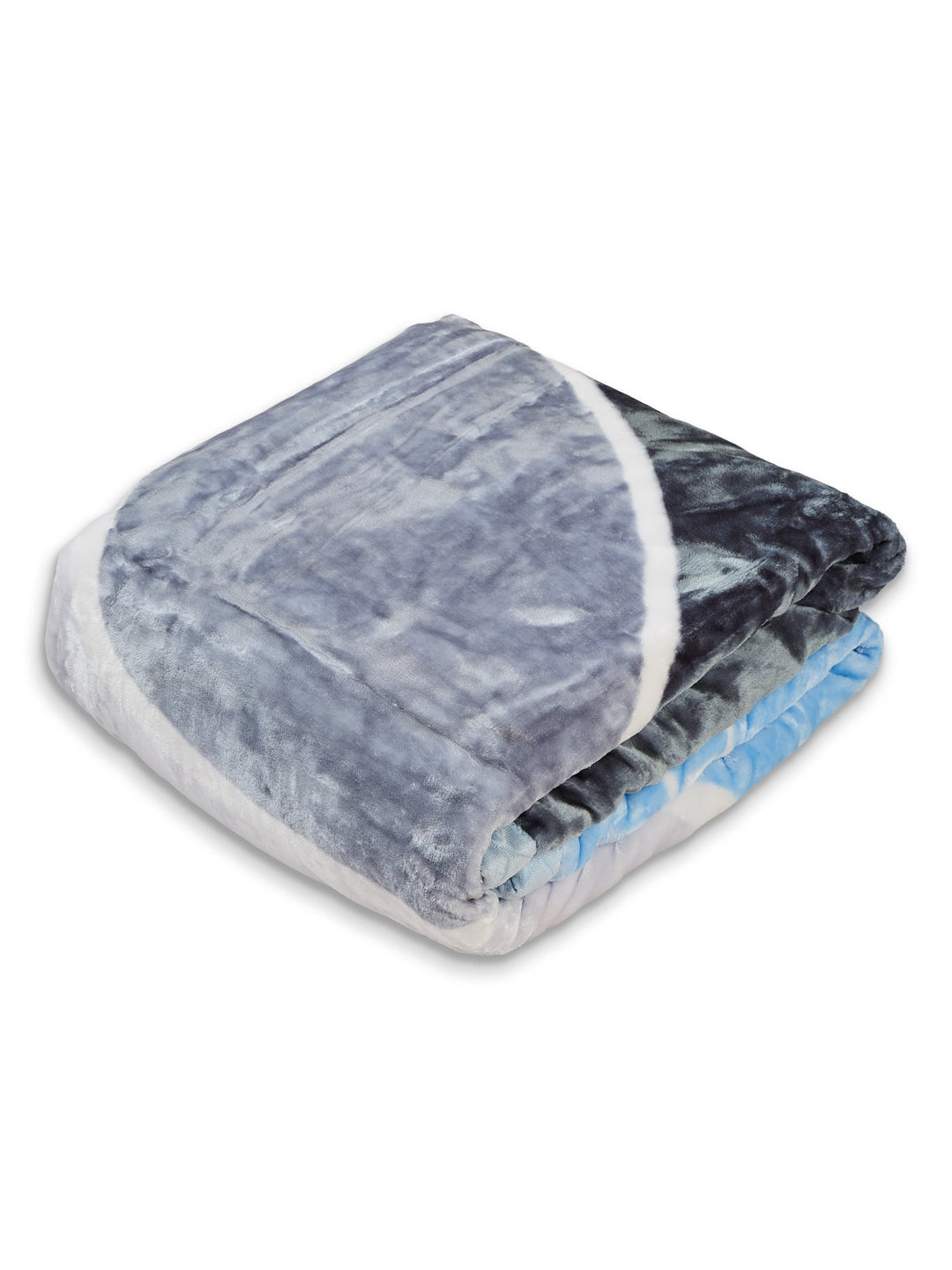 Printed Double Bed 2 Ply 550 GSM Blanket for Winter (Royal Gold Plus), Weight 3 kg