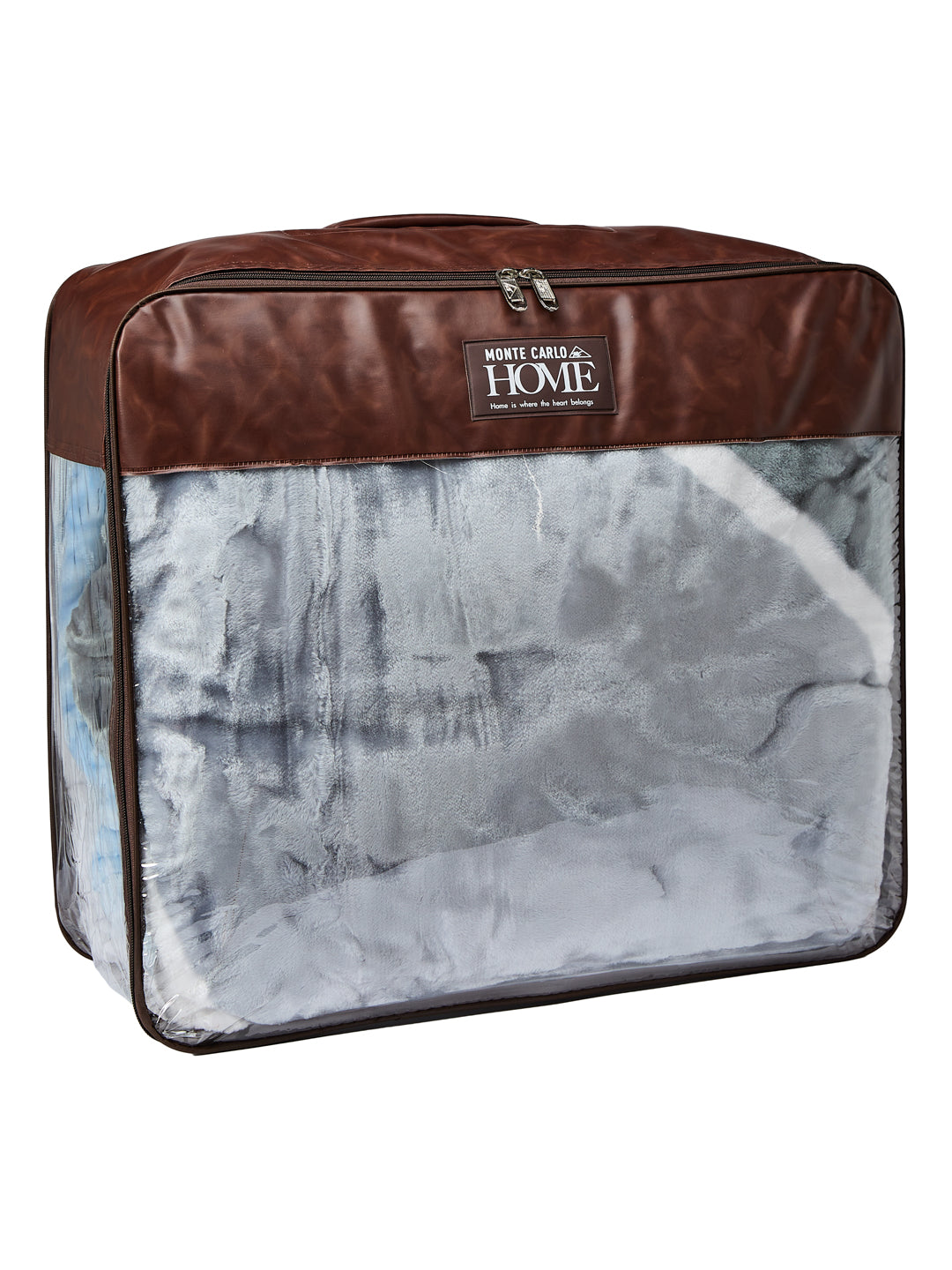 Printed Double Bed 2 Ply 550 GSM Blanket for Winter (Royal Gold Plus), Weight 3 kg