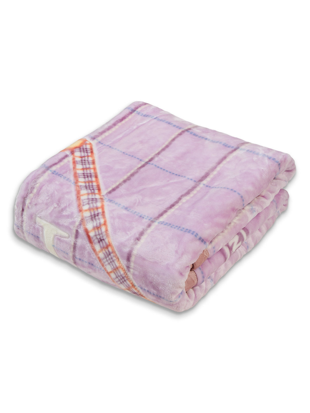 Printed Double Bed 2 Ply 550 GSM Blanket for Winter (Royal Gold Plus), Weight 3 kg
