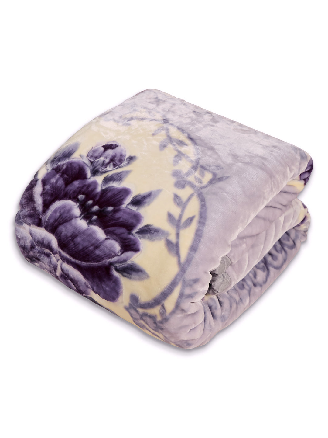 Printed Double Bed 3 Ply 1300 GSM Blanket for Winter (Rustom), Weight 7 kg