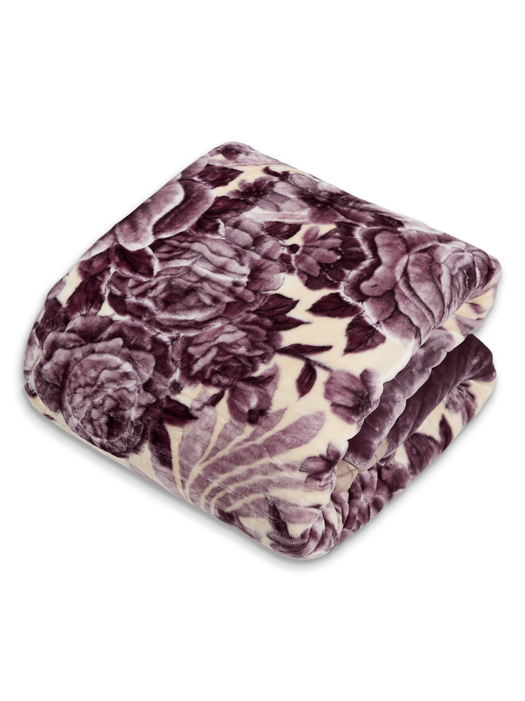 Printed Double Bed 3 Ply 1300 GSM Blanket for Winter (Rustom), Weight 7 kg