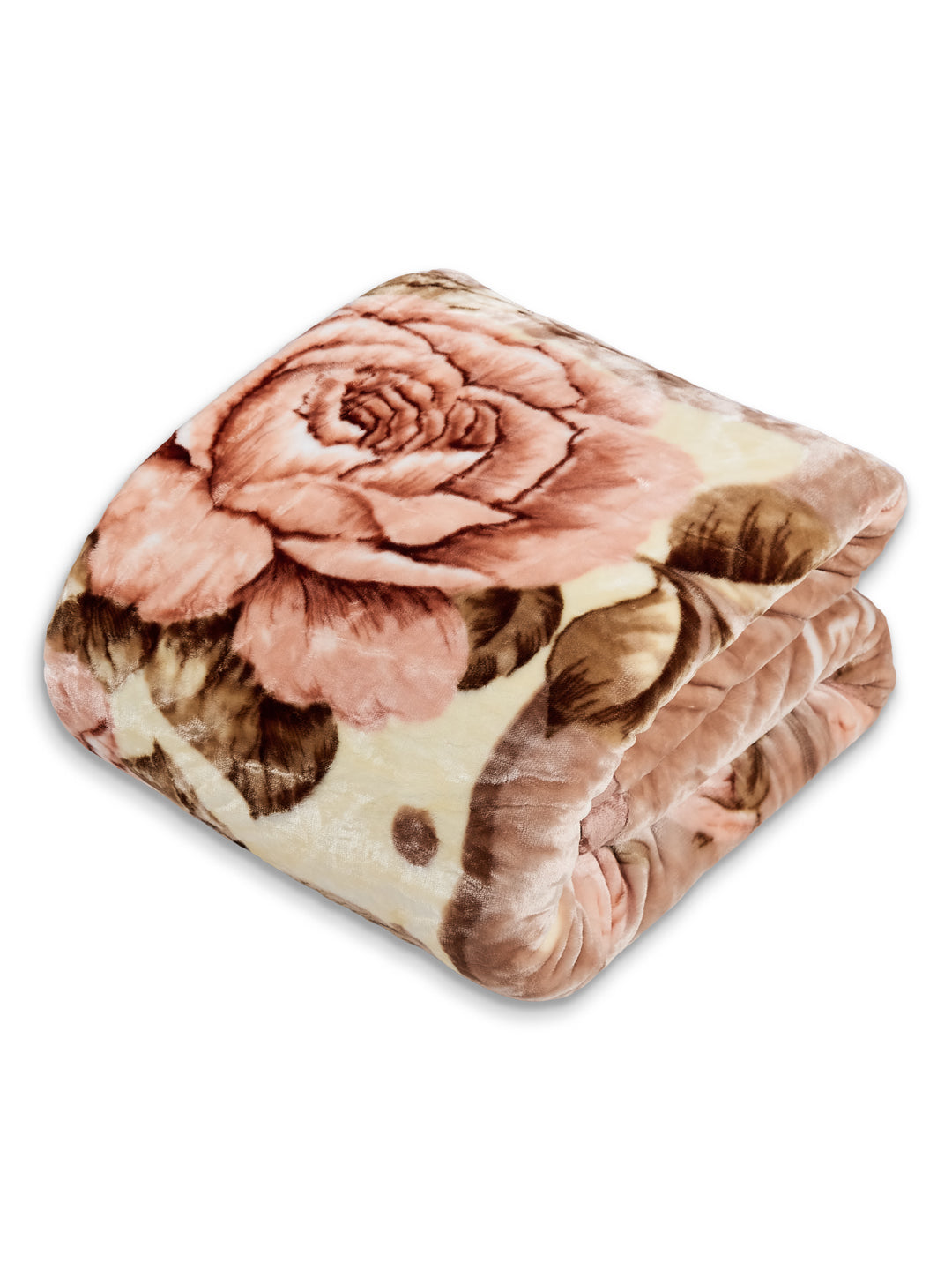 Printed Double Bed 3 Ply 1300 GSM Blanket for Winter (Rustom), Weight 7 kg