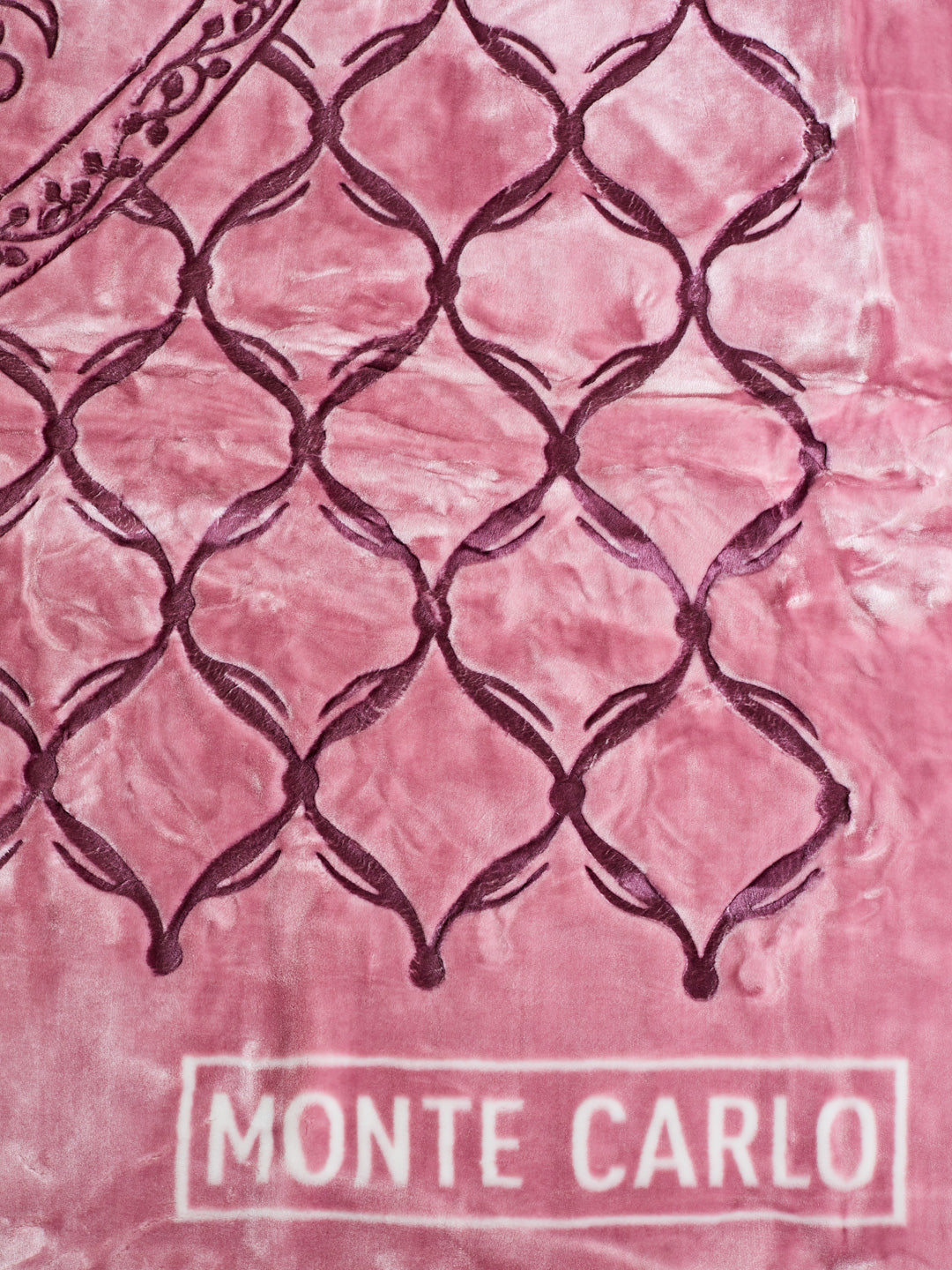 Printed Double Bed 2 Ply 950 GSM Blanket for Winter (Rusty), Weight 5 kg