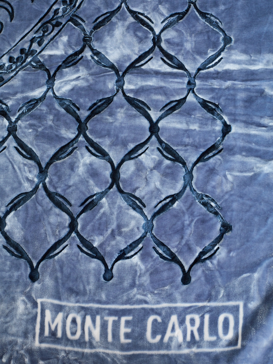 Printed Double Bed 2 Ply 950 GSM Blanket for Winter (Rusty), Weight 5 kg