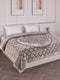 Printed Double Bed 2 Ply 950 GSM Blanket for Winter (Rusty), Weight 5 kg
