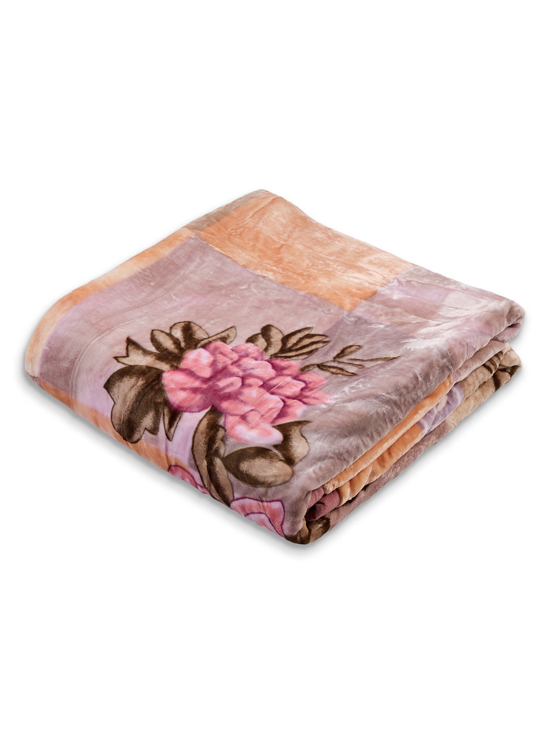 Printed Double Bed 2 Ply 600 GSM Blanket for Winter (Samuel Plus), Weight 3.15 kg