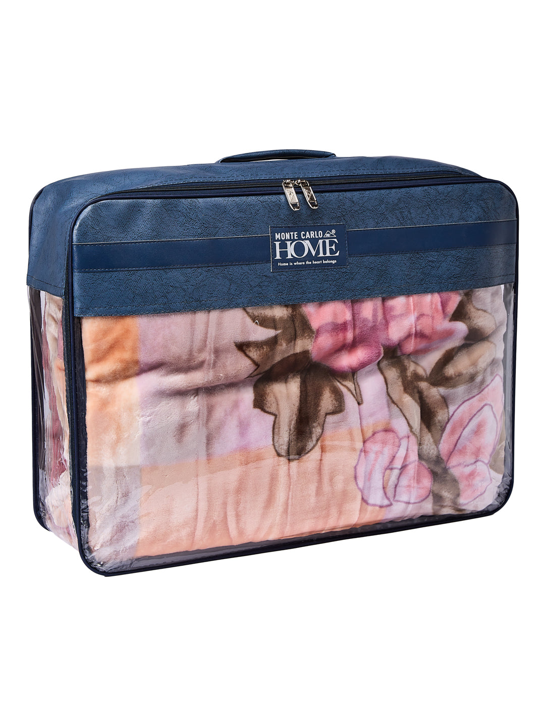 Printed Double Bed 2 Ply 600 GSM Blanket for Winter (Samuel Plus), Weight 3.15 kg