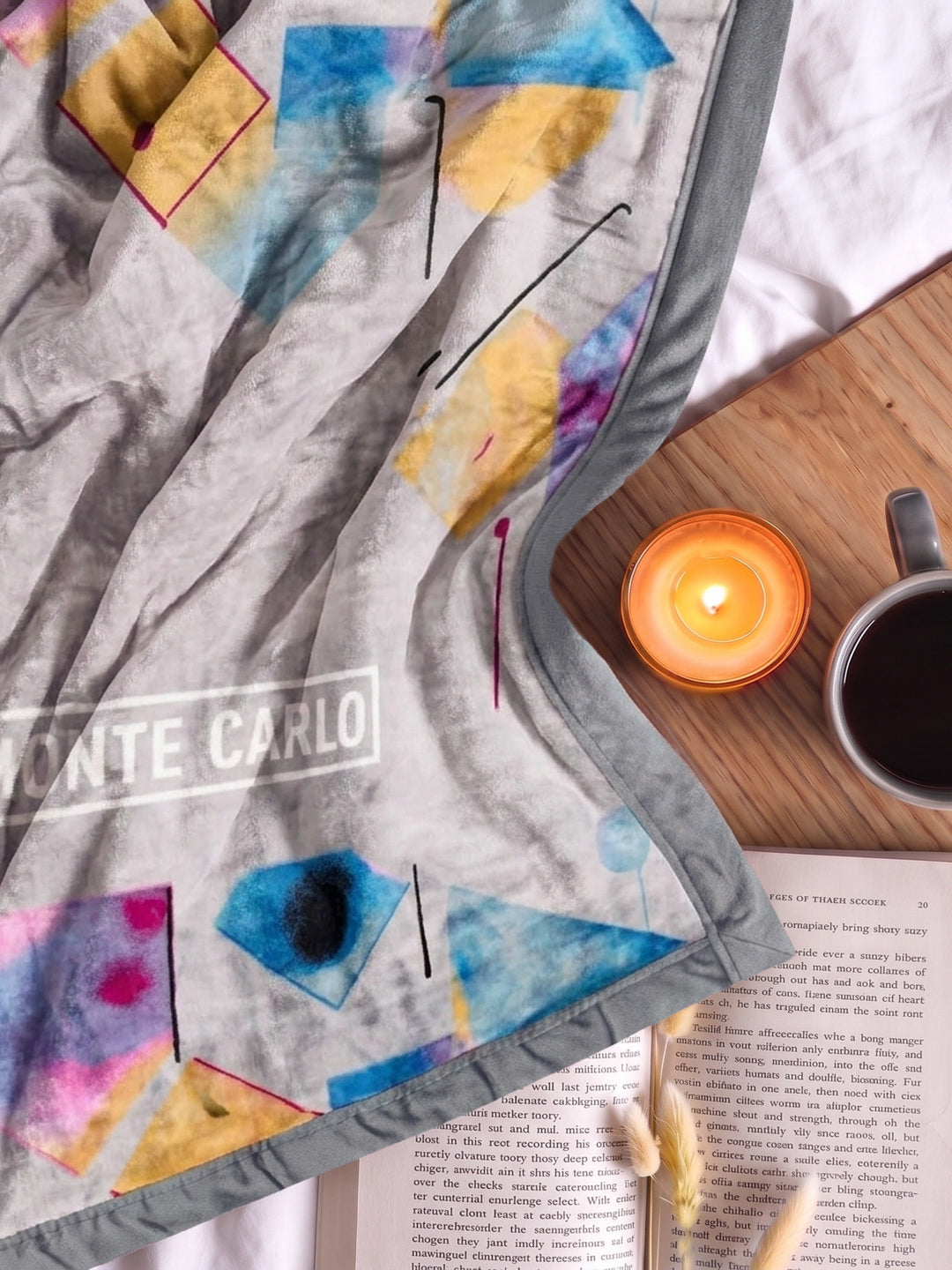 Printed Double Bed 2 Ply 600 GSM Blanket for Winter (Samuel Plus), Weight 3.15 kg