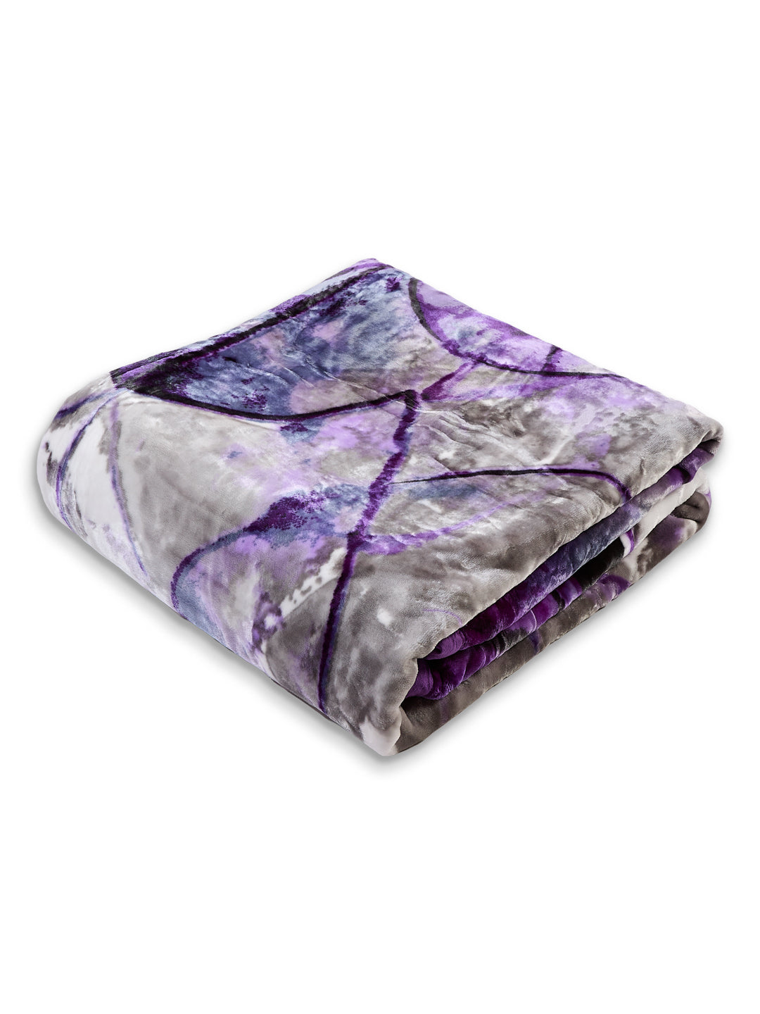 Printed Double Bed 2 Ply 600 GSM Blanket for Winter (Samuel Plus), Weight 3.15 kg