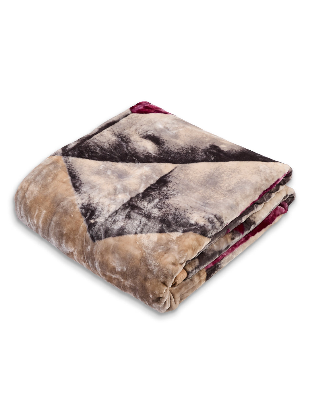 Printed Double Bed 2 Ply 600 GSM Blanket for Winter (Samuel Plus), Weight 3.15 kg
