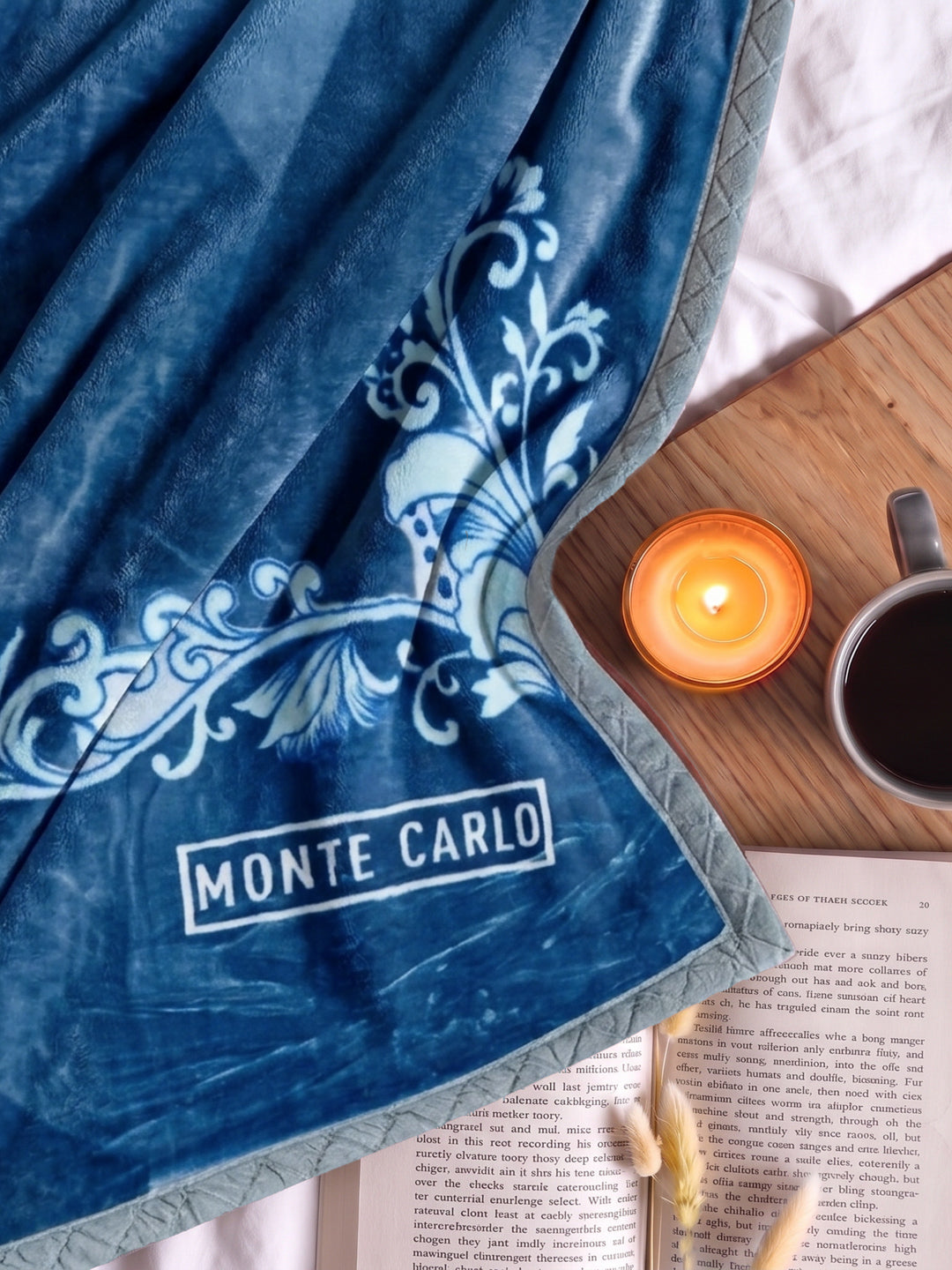 Printed Single Bed 1 Ply 850 GSM Blanket for Winter (Sarilia), Weight 3 kg