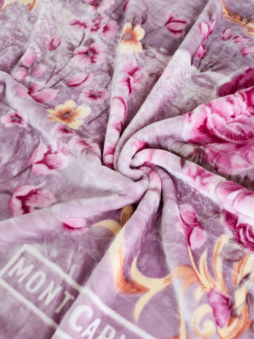 Printed Single Bed 1 Ply 850 GSM Blanket for Winter (Sarilia), Weight 3 kg