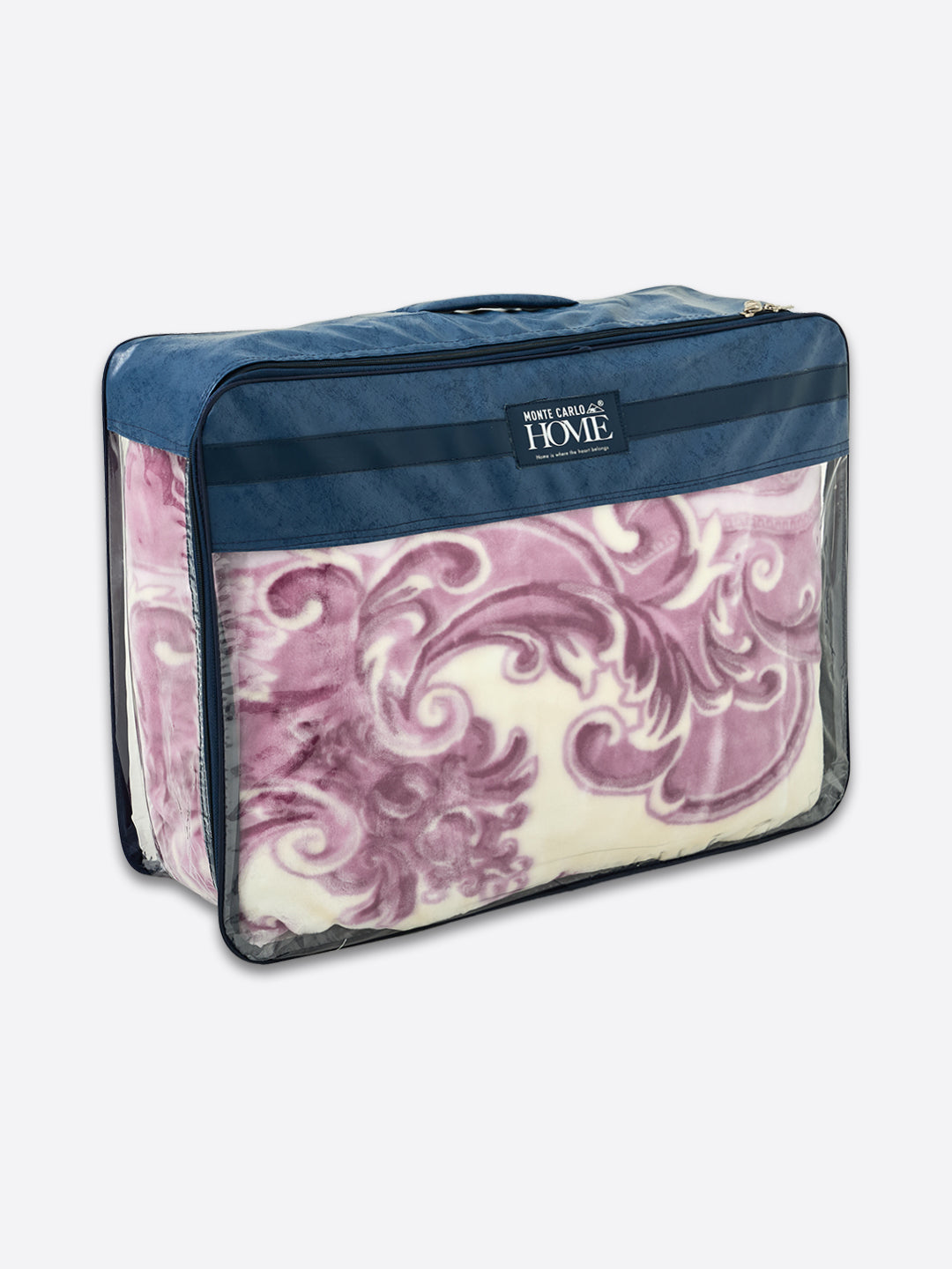Printed Single Bed 1 Ply 850 GSM Blanket for Winter (Sarilia), Weight 3 kg
