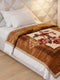 Printed Single Bed 1 Ply 850 GSM Blanket for Winter (Sarilia), Weight 3 kg
