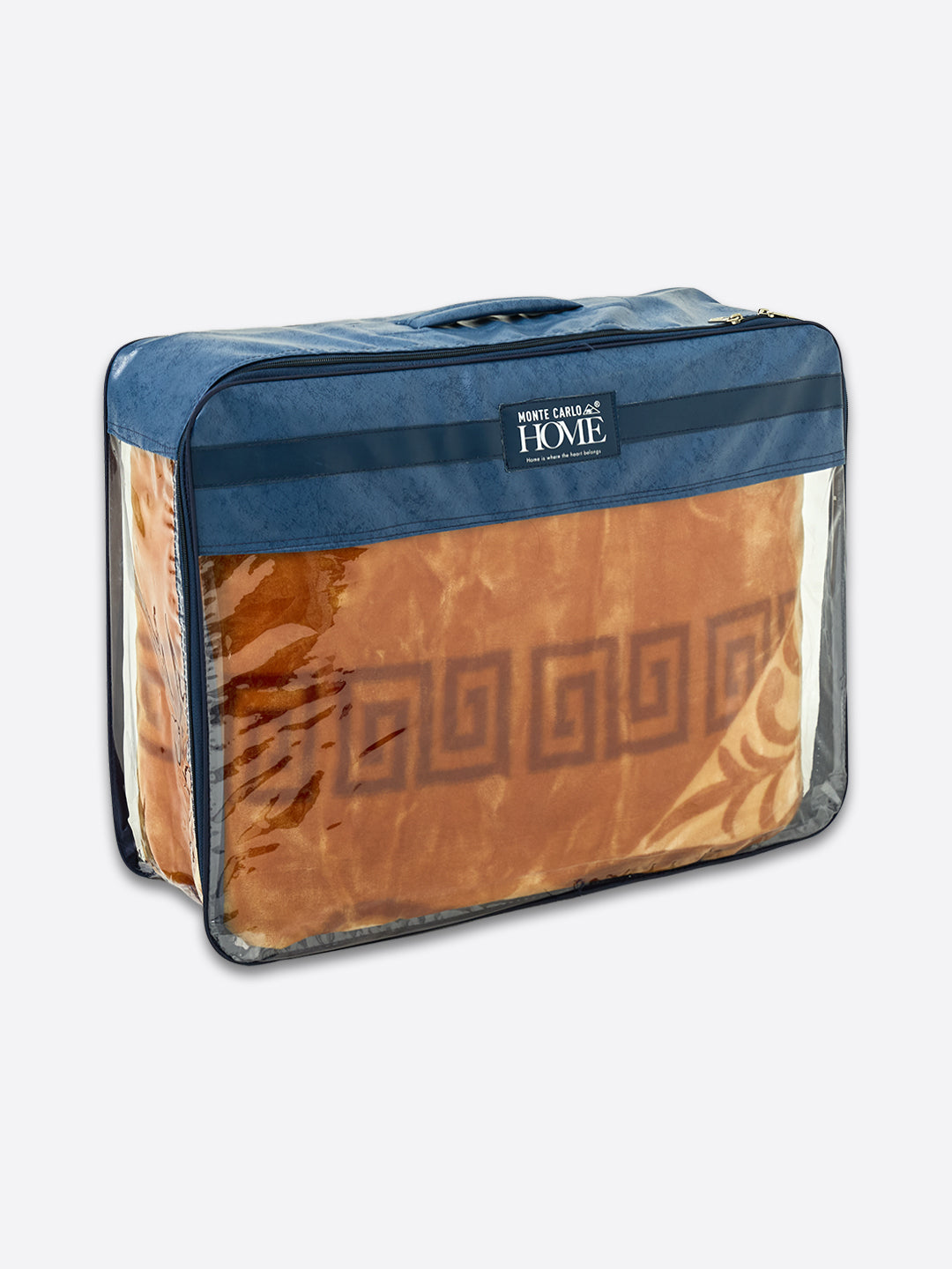 Printed Single Bed 1 Ply 850 GSM Blanket for Winter (Sarilia), Weight 3 kg