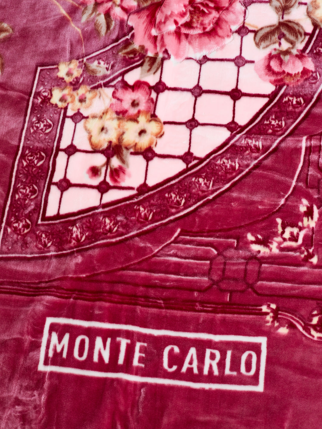 Printed Single Bed 1 Ply 850 GSM Blanket for Winter (Sarilia), Weight 3 kg