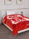 Printed Single Bed 1 Ply 850 GSM Blanket for Winter (Sarilia), Weight 3 kg