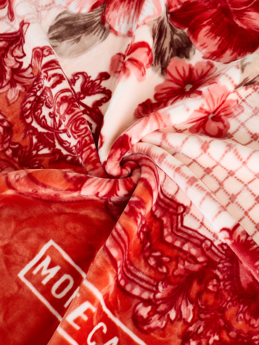 Printed Single Bed 1 Ply 850 GSM Blanket for Winter (Sarilia), Weight 3 kg