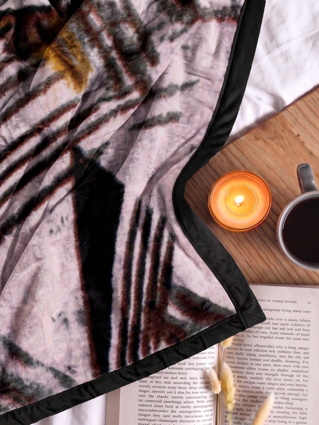 Printed Double Bed 2 Ply 950 GSM Blanket for Winter (Sensation), Weight 5 kg