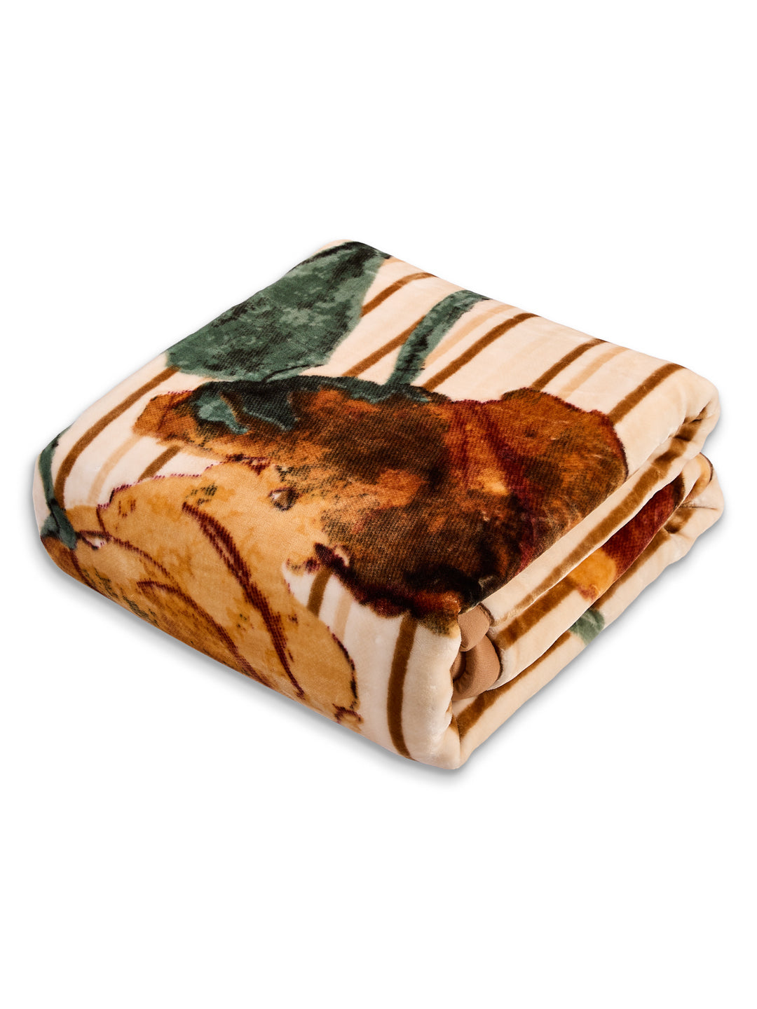 Printed Double Bed 2 Ply 950 GSM Blanket for Winter (Sensation), Weight 5 kg