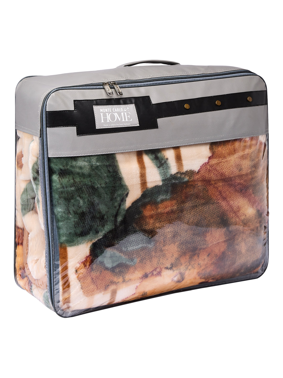 Printed Double Bed 2 Ply 950 GSM Blanket for Winter (Sensation), Weight 5 kg