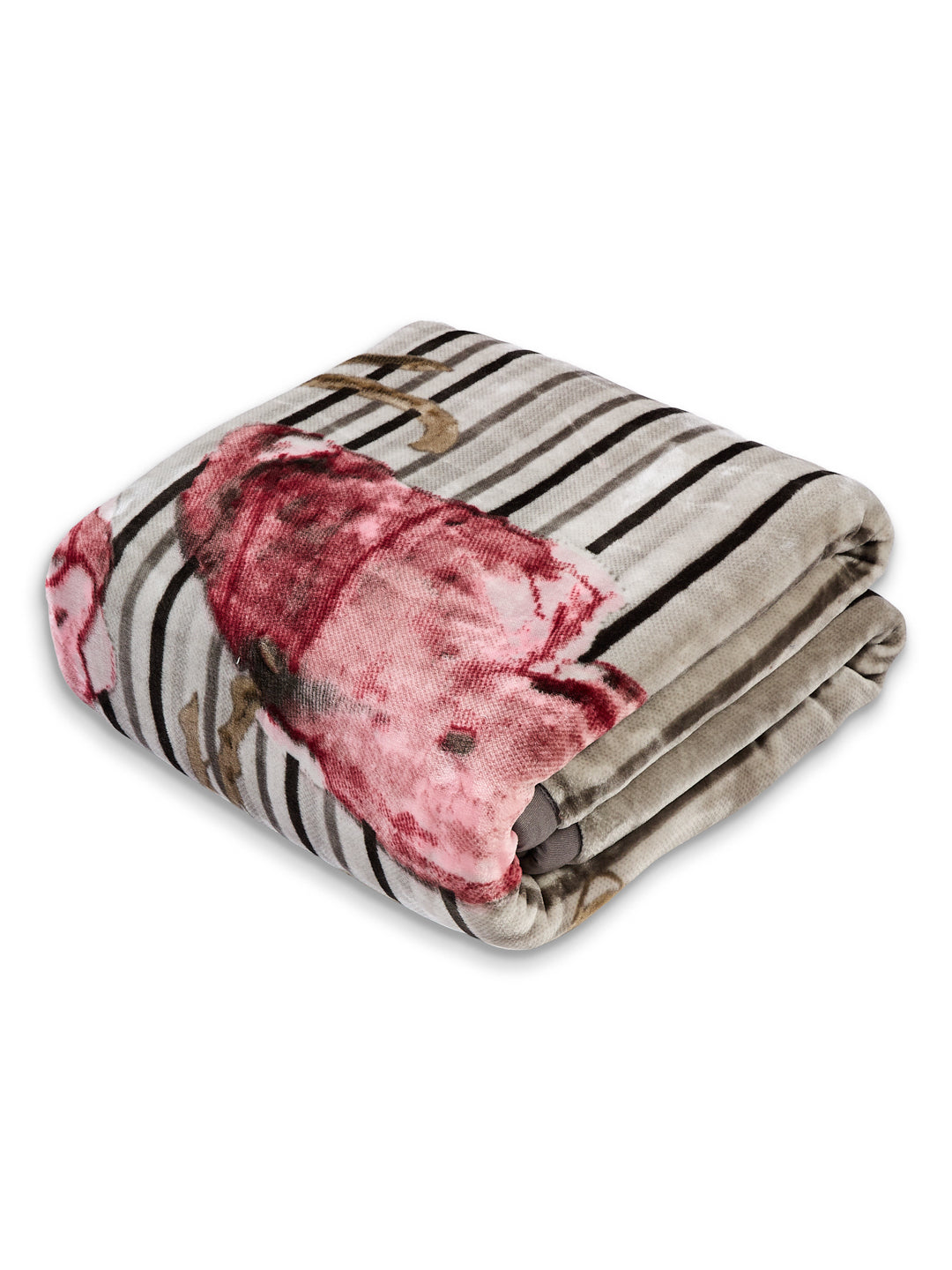 Printed Double Bed 2 Ply 950 GSM Blanket for Winter (Sensation), Weight 5 kg