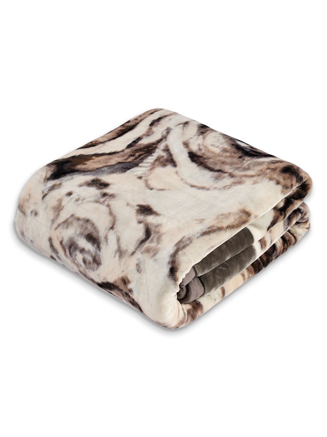 Printed Double Bed 2 Ply 950 GSM Blanket for Winter (Sensation), Weight 5 kg
