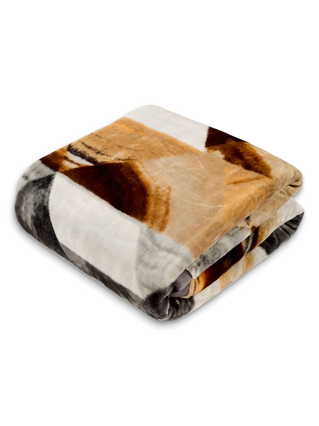 Printed Double Bed 2 Ply 950 GSM Blanket for Winter (Sensation), Weight 5 kg