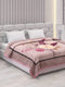 Floral Print Double Bed 3 Ply 890 GSM Blanket for Winter (Sissoo), Weight 4.7 kg