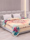 Floral Print Double Bed 3 Ply 890 GSM Blanket for Winter (Sissoo), Weight 4.7 kg