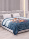 Floral Print Double Bed 3 Ply 890 GSM Blanket for Winter (Sissoo), Weight 4.7 kg