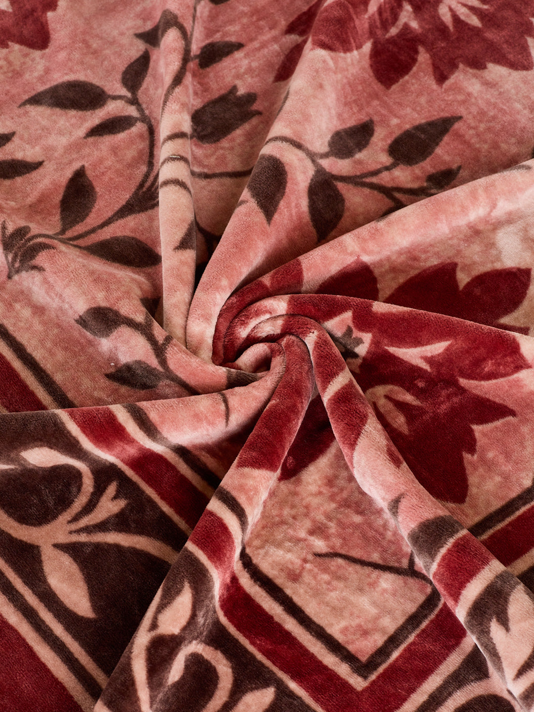 Printed Double Bed 2 Ply 800 GSM Blanket for Winter (Sanganeri), Weight 4.2 kg