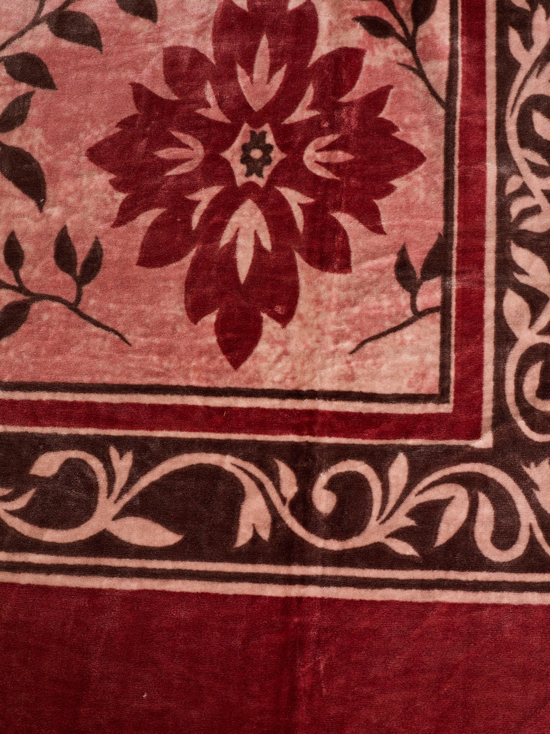 Printed Double Bed 2 Ply 800 GSM Blanket for Winter (Sanganeri), Weight 4.2 kg