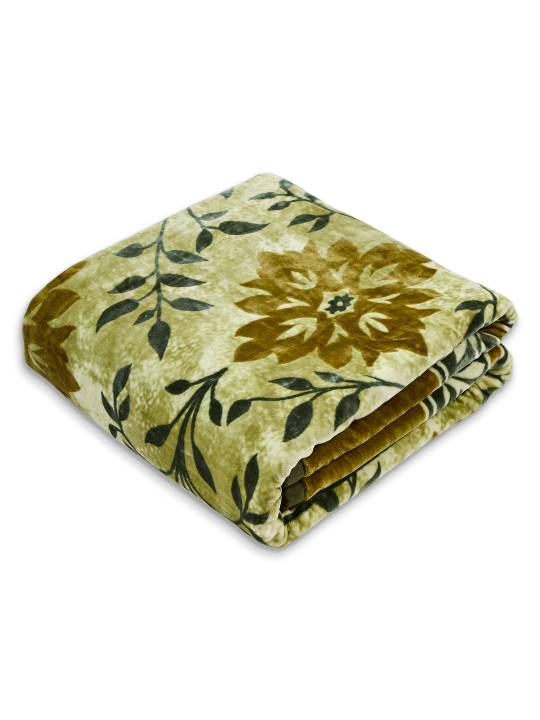 Printed Double Bed 2 Ply 800 GSM Blanket for Winter (Sanganeri), Weight 4.2 kg
