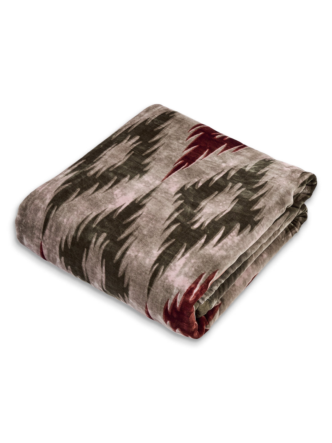 Printed Double Bed 2 Ply 800 GSM Blanket for Winter (Sanganeri), Weight 4.2 kg