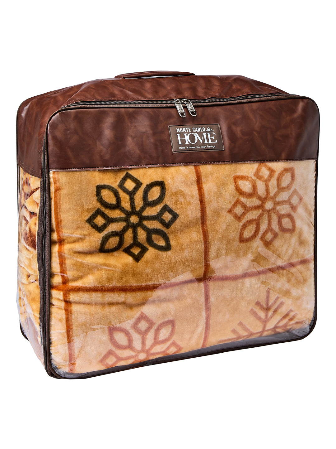 Printed Double Bed 2 Ply 800 GSM Blanket for Winter (Sanganeri), Weight 4.2 kg