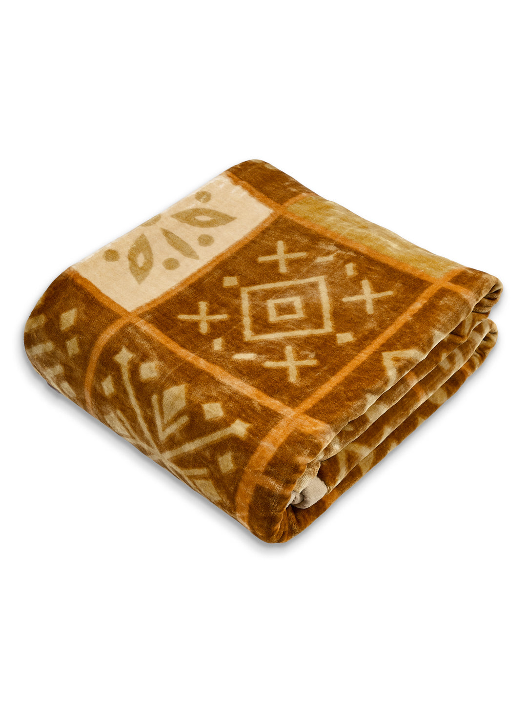 Printed Double Bed 2 Ply 800 GSM Blanket for Winter (Sanganeri), Weight 4.2 kg