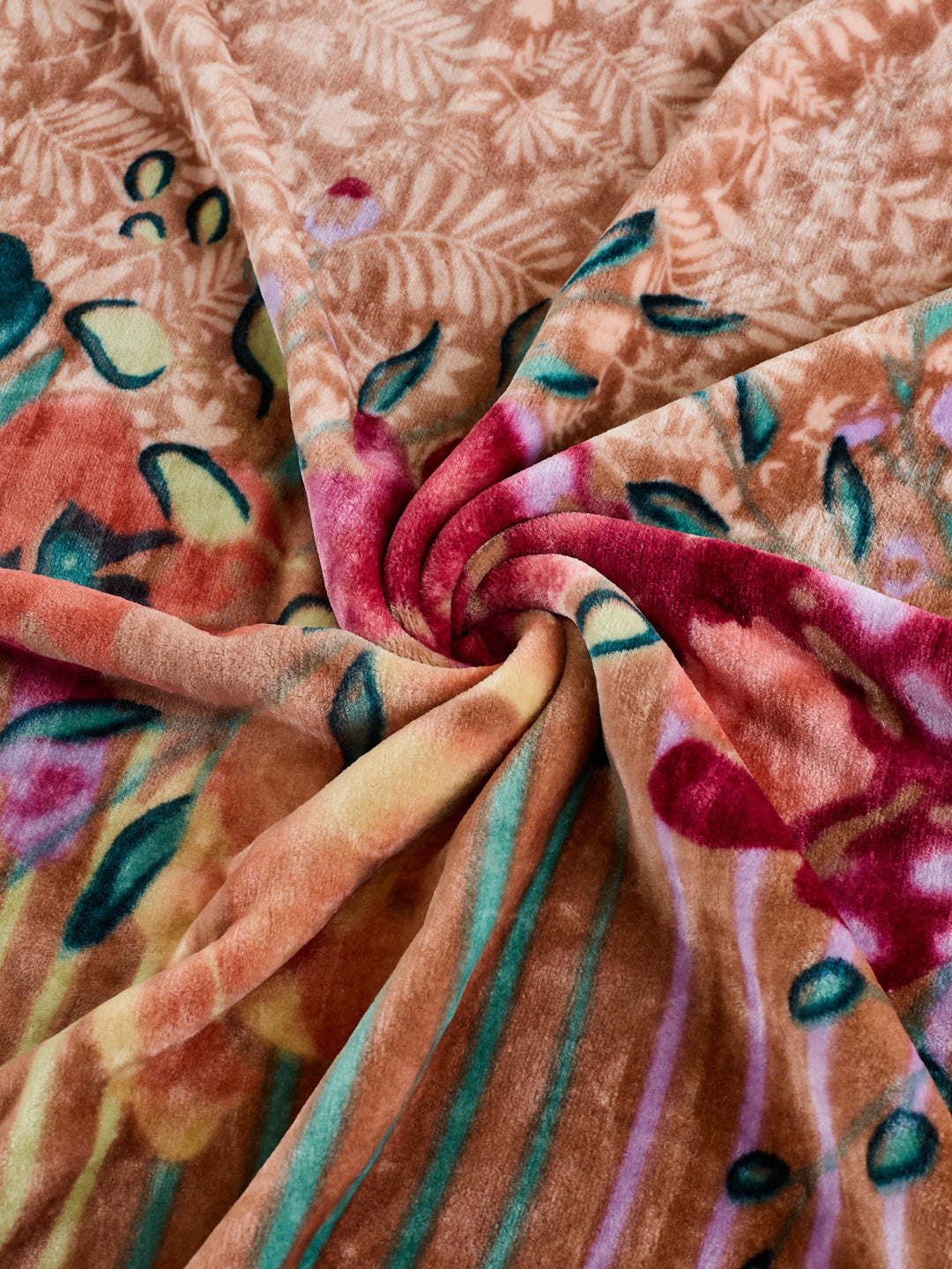 Printed Single Bed 1 Ply 550 GSM Blanket for Winter (Soulmate), Weight 1.7 kg