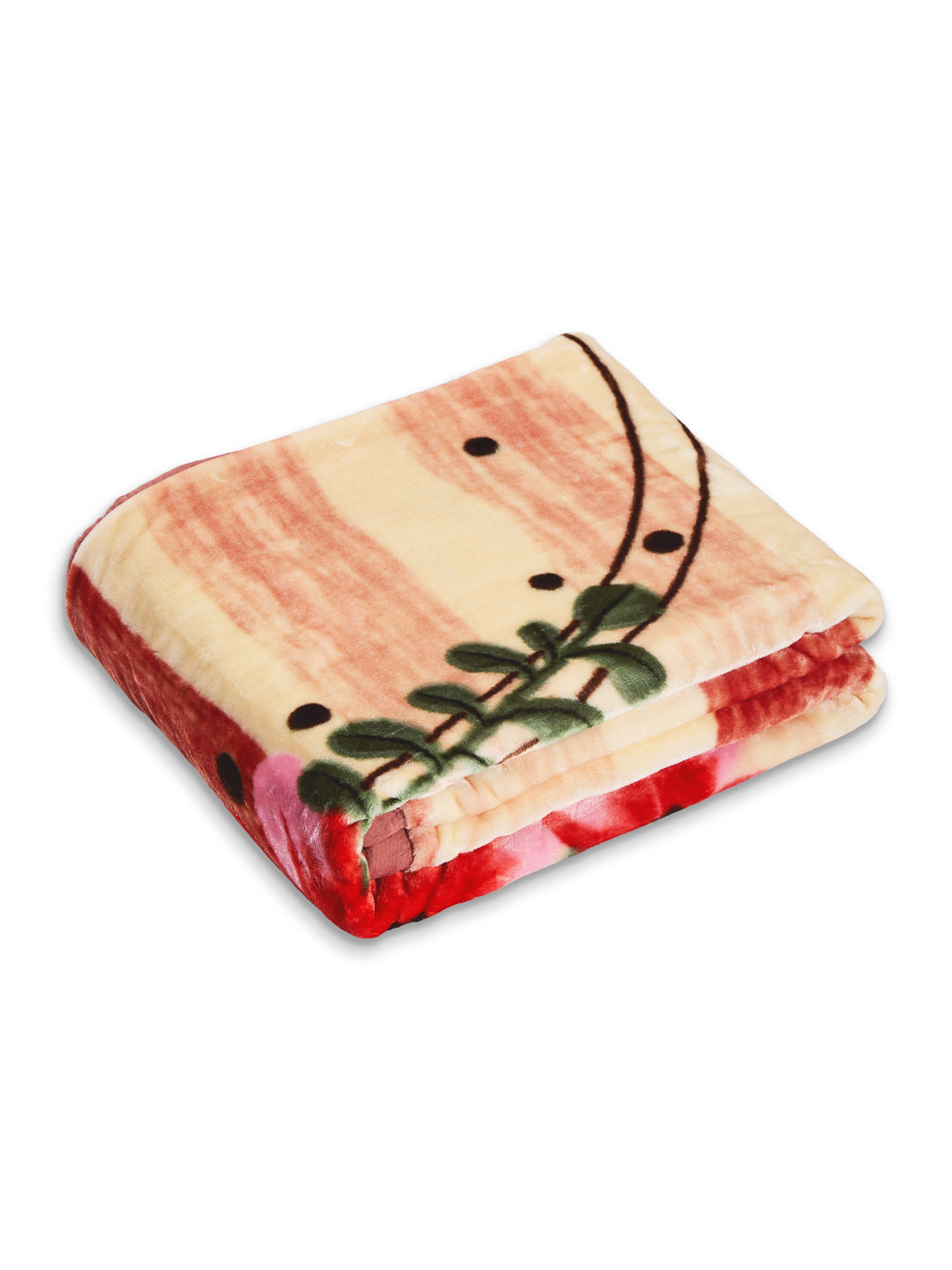Printed Single Bed 1 Ply 550 GSM Blanket for Winter (Soulmate), Weight 1.7 kg