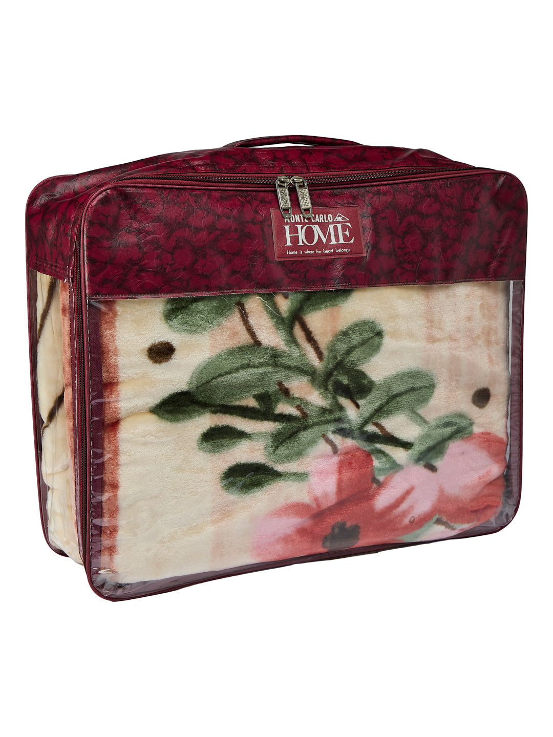 Printed Single Bed 1 Ply 550 GSM Blanket for Winter (Soulmate), Weight 1.7 kg