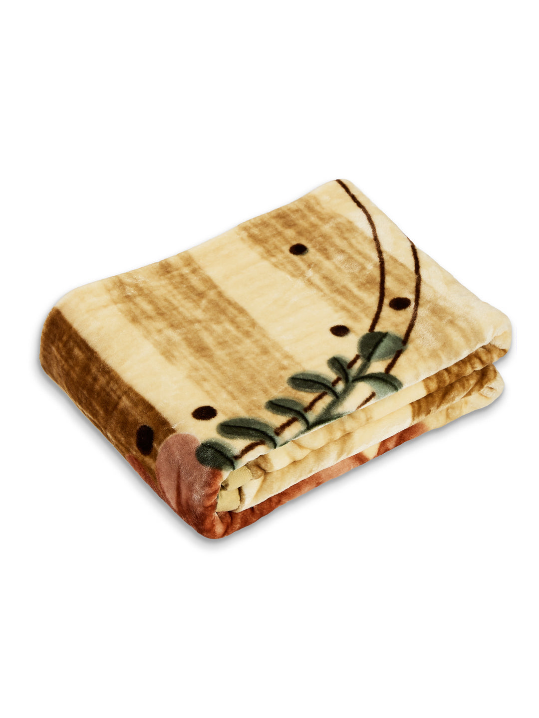 Printed Single Bed 1 Ply 550 GSM Blanket for Winter (Soulmate), Weight 1.7 kg