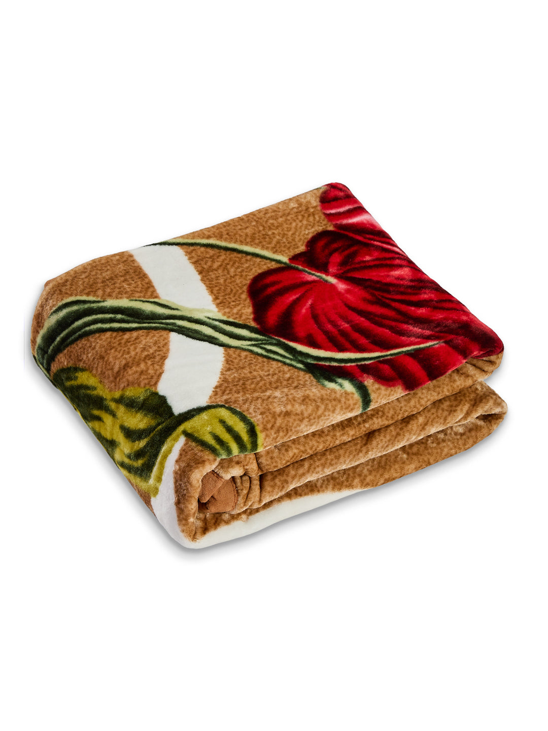 Printed Single Bed 1 Ply 550 GSM Blanket for Winter (Soulmate), Weight 1.7 kg