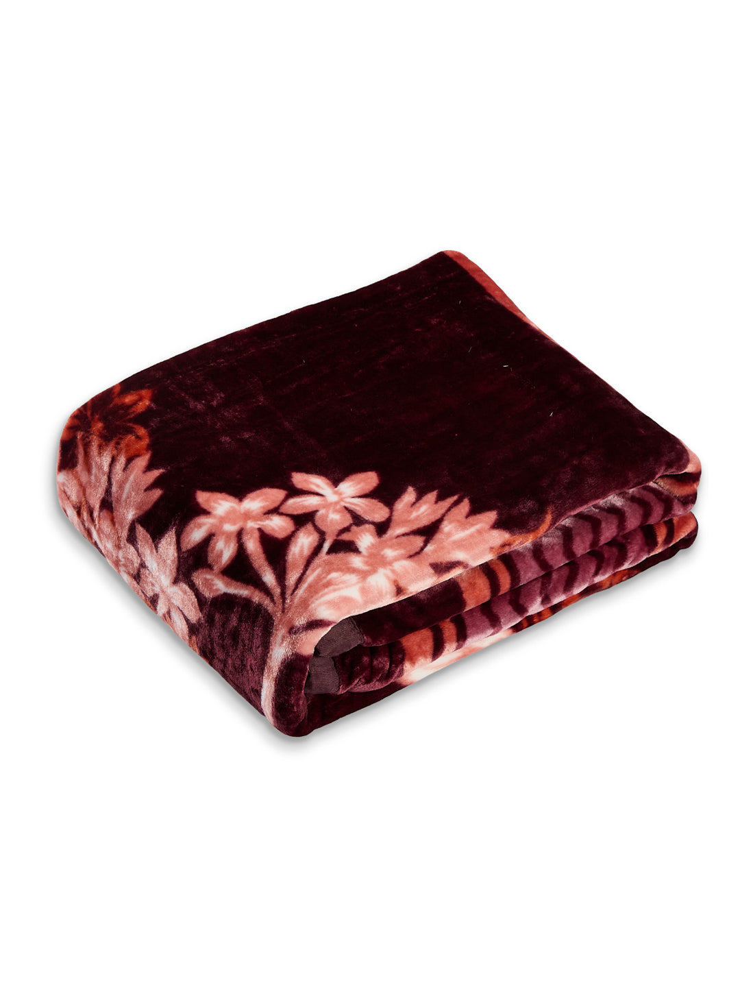 Printed Single Bed 1 Ply 550 GSM Blanket for Winter (Soulmate), Weight 1.7 kg